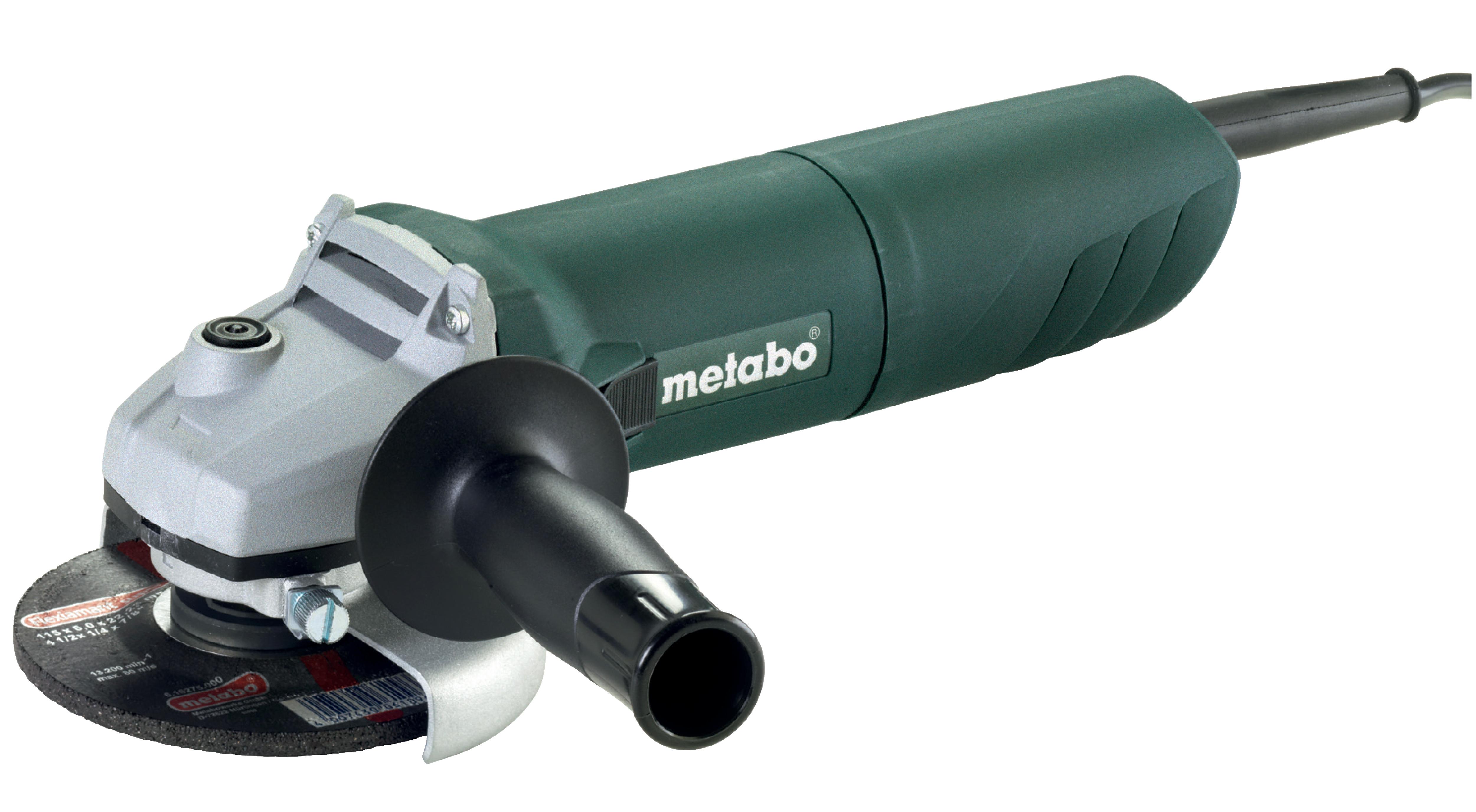 Увеличенная фотография Угловая шлифмашина Metabo W 720 (720 Вт, 125 мм)